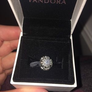 Snowflake pandora charm